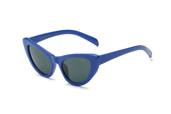 Retro 50s High Point Cat Eye Women's Sunglasses UVA UVB Eye Protection Case Included